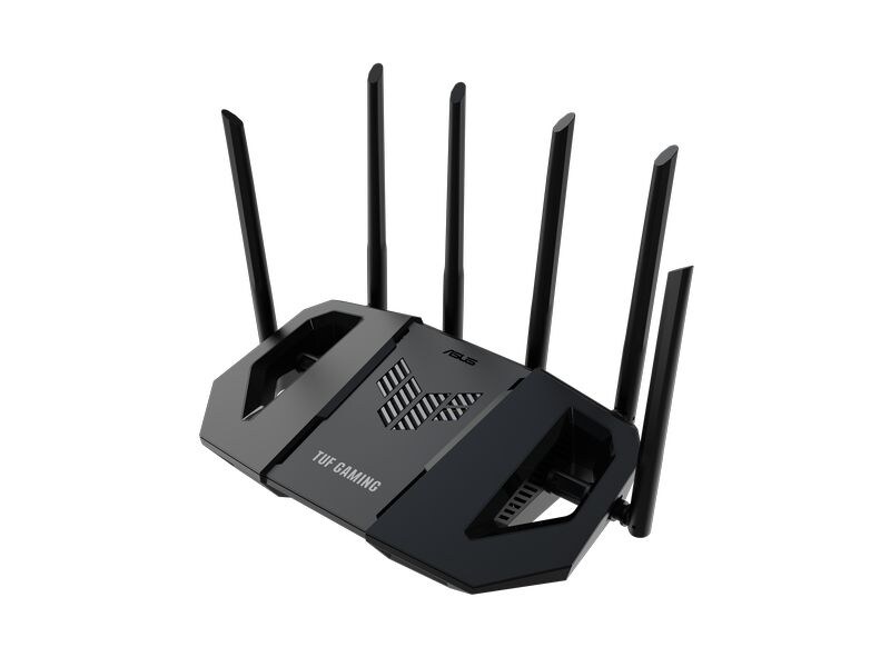 ASUS Dual-Band WiFi Router TUF Gaming BE6500 ASUS TUF Gaming BE6500 Dual Band WiFi 7 (802.11be) Extendable Gaming Router