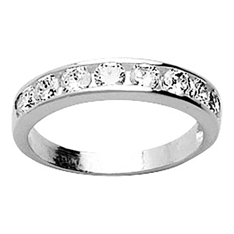 Bague femme - Oxyde de zirconium - Argent 925