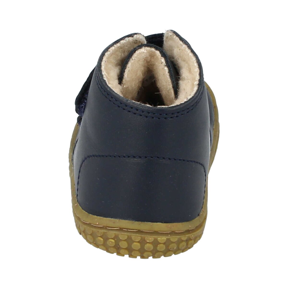 B1920212-W2 SOFT-FEET bio navy wool velcro Weite/M