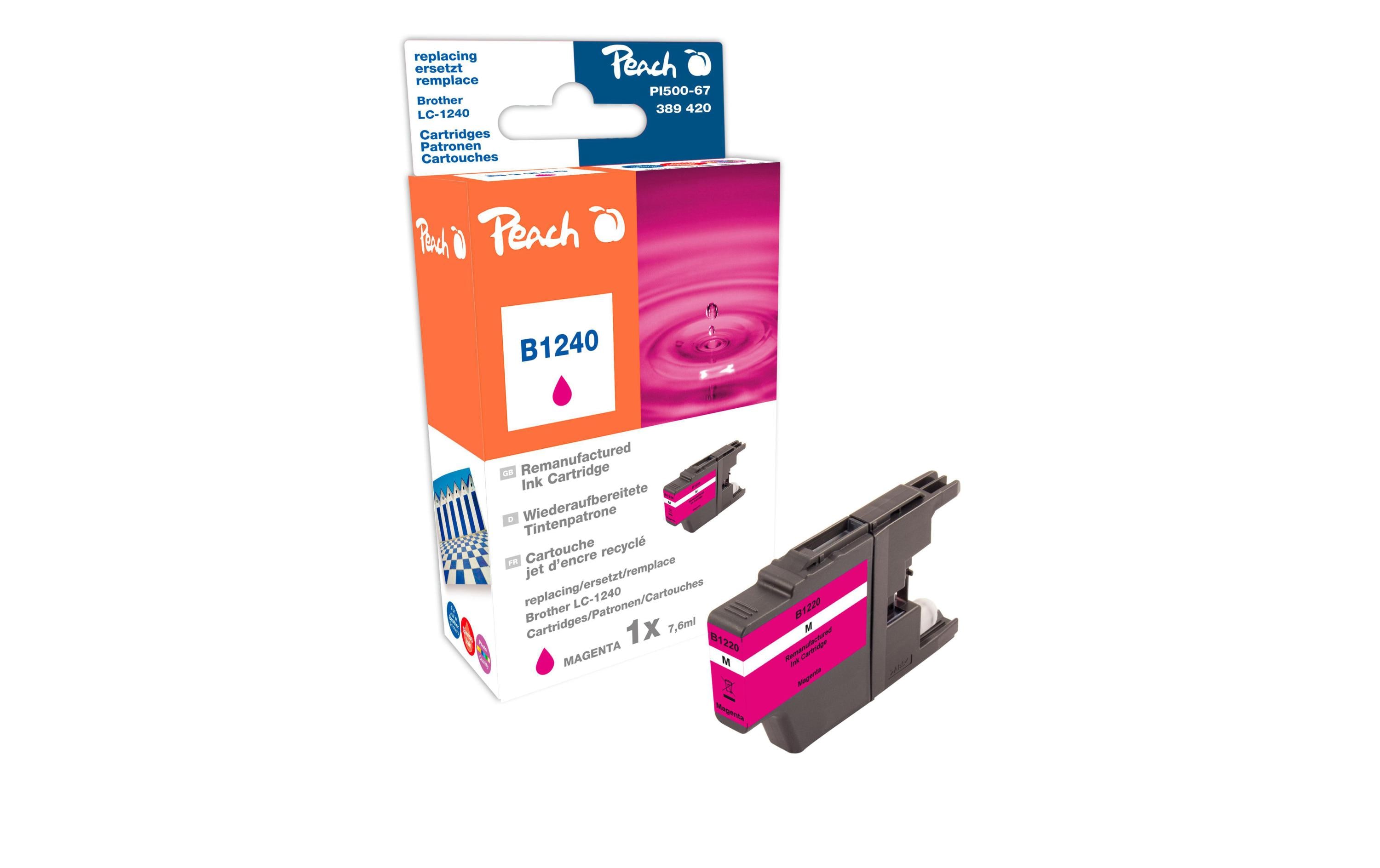 Tinte Brother LC-1240M MagentaTinte, magenta