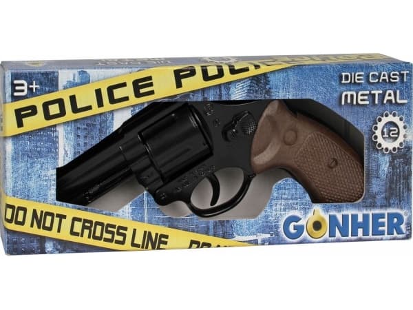 Gonher Metal politirevolver 12 runder - 258453