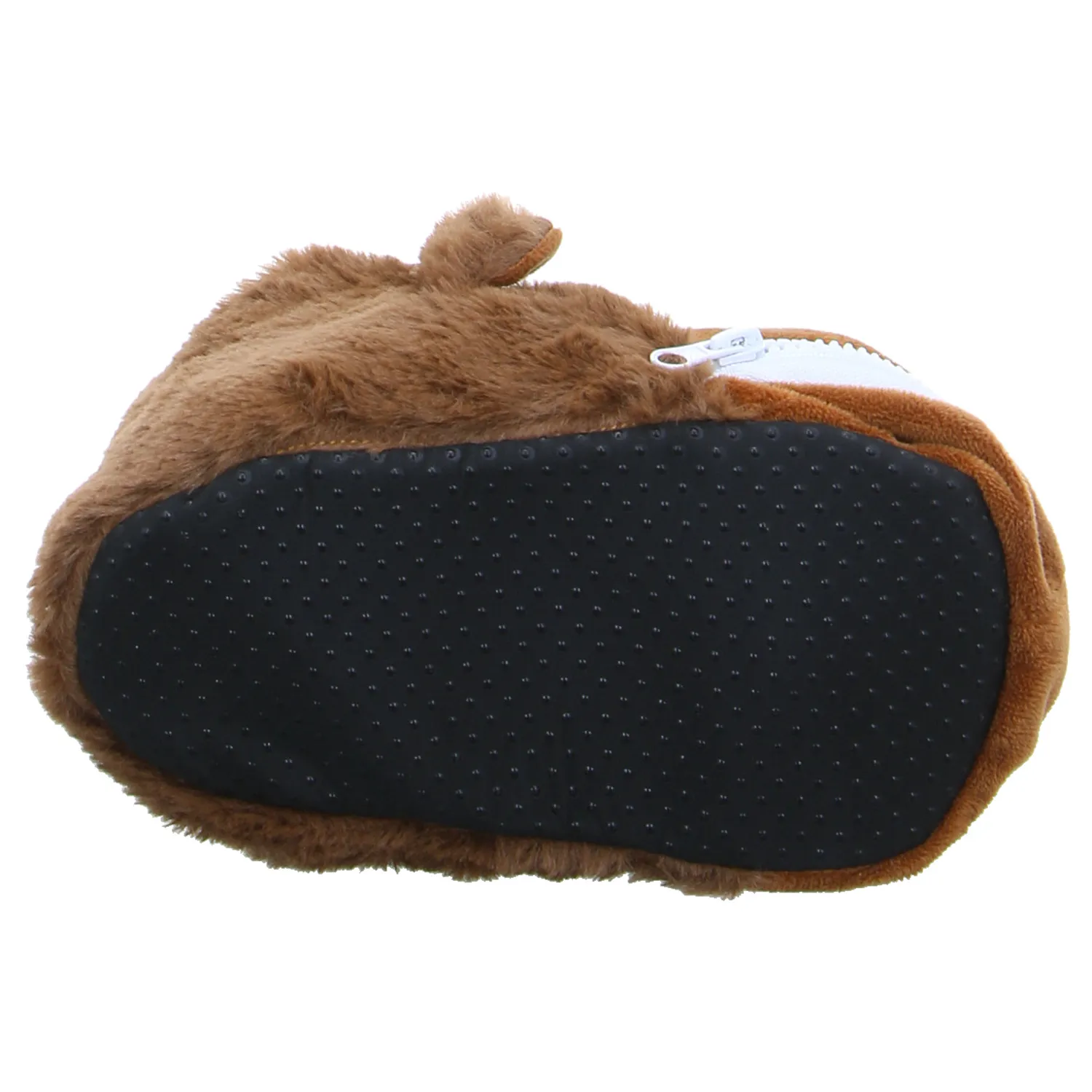 BECKER Fantasie-Finken Braun Textil  warmer Hausschuh
