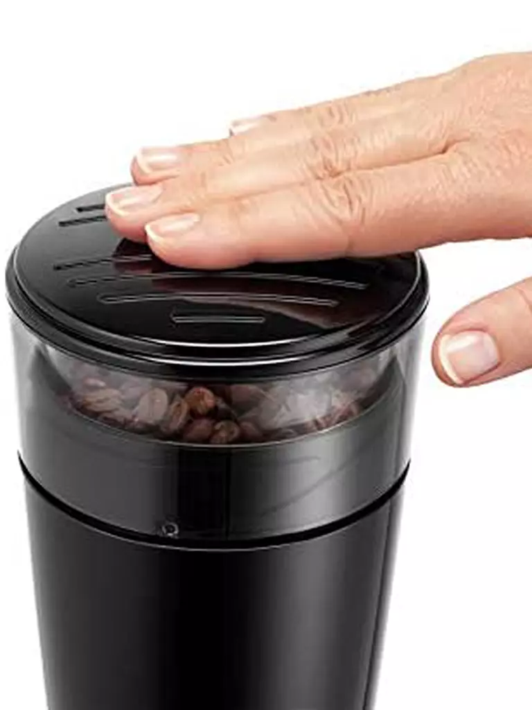 DELONGHI Elektrische Kaffeemühle KG200 Schwarz schwarz