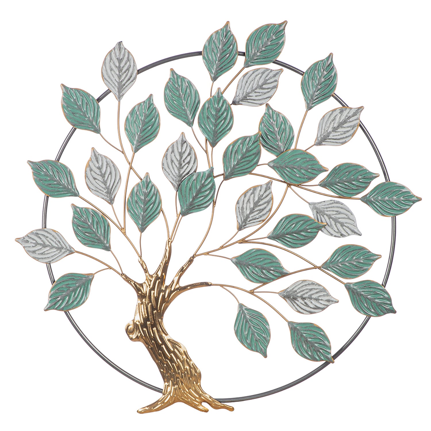 Casablanca by Gilde Wanddekoobjekt »Baum im Kreis«