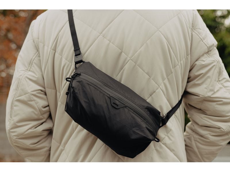 Peak Design Ultraleichter Packwürfel XS Schwarz Minimalistische Organisationstasche