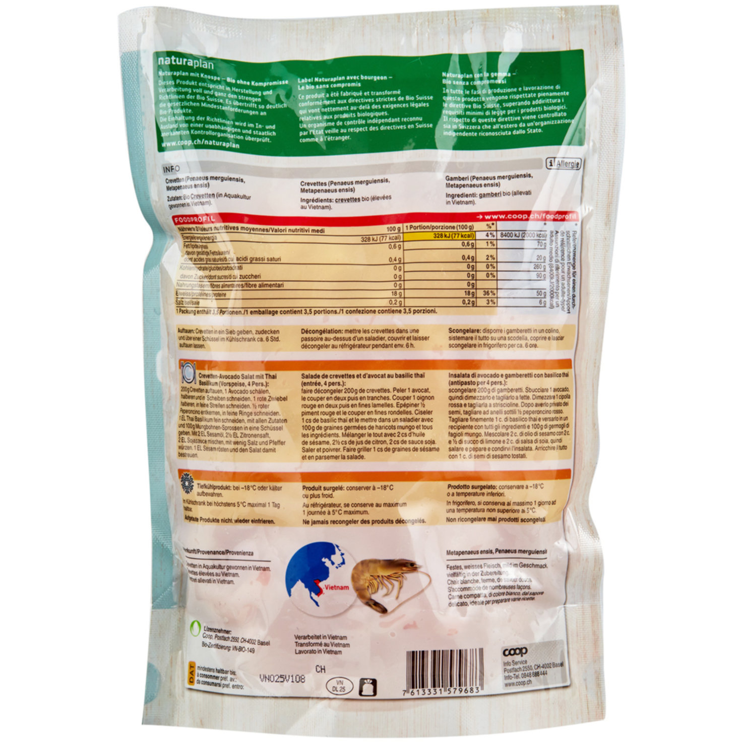 Naturaplan Bio Cocktail-Crevetten