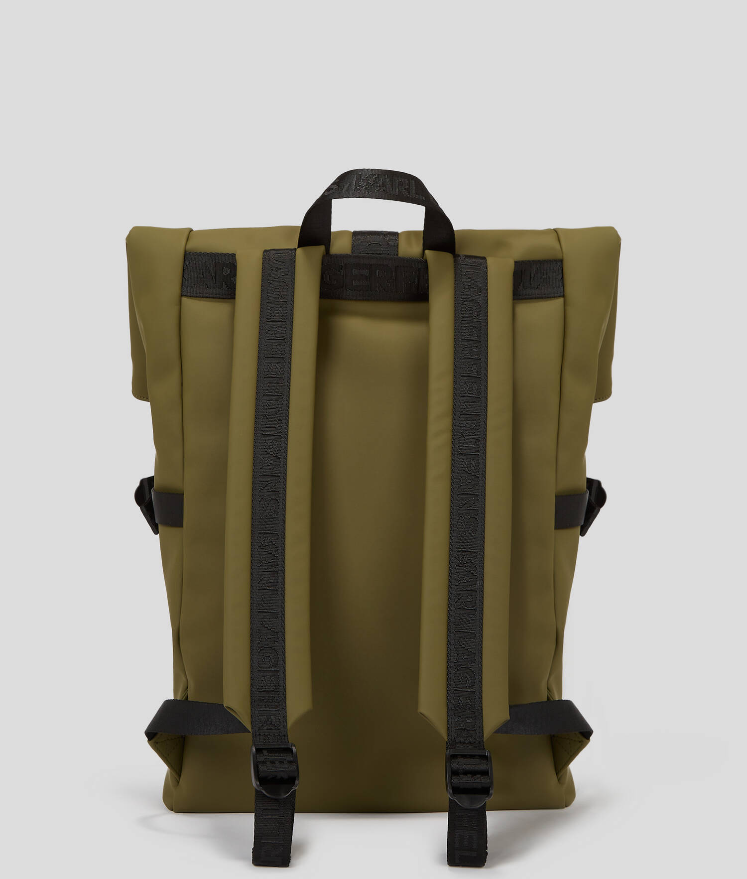 SAC À DOS FONCTIONNEL ENDUIT À RABAT ROULÉ KLJ