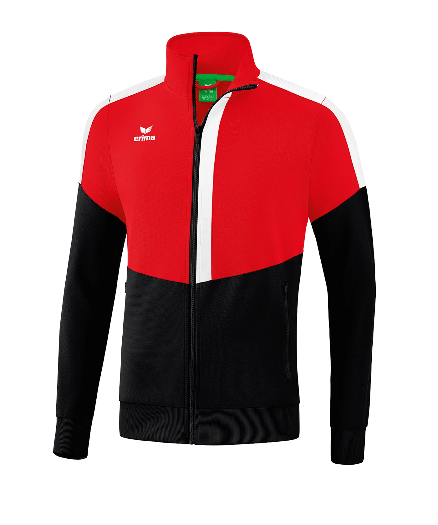 Erima Squad Trainingsjacke Rot Schwarz