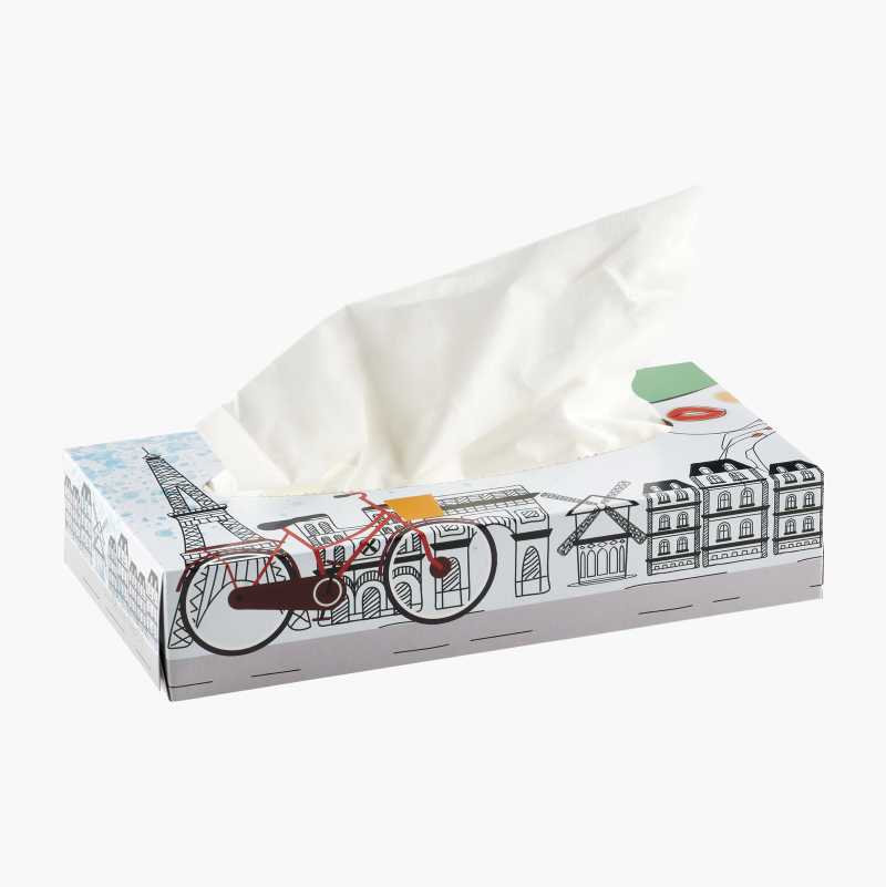 Ansiktsservietter, 100-pk.