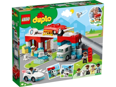 LEGO Parkeergarage en wasstraat (10948)