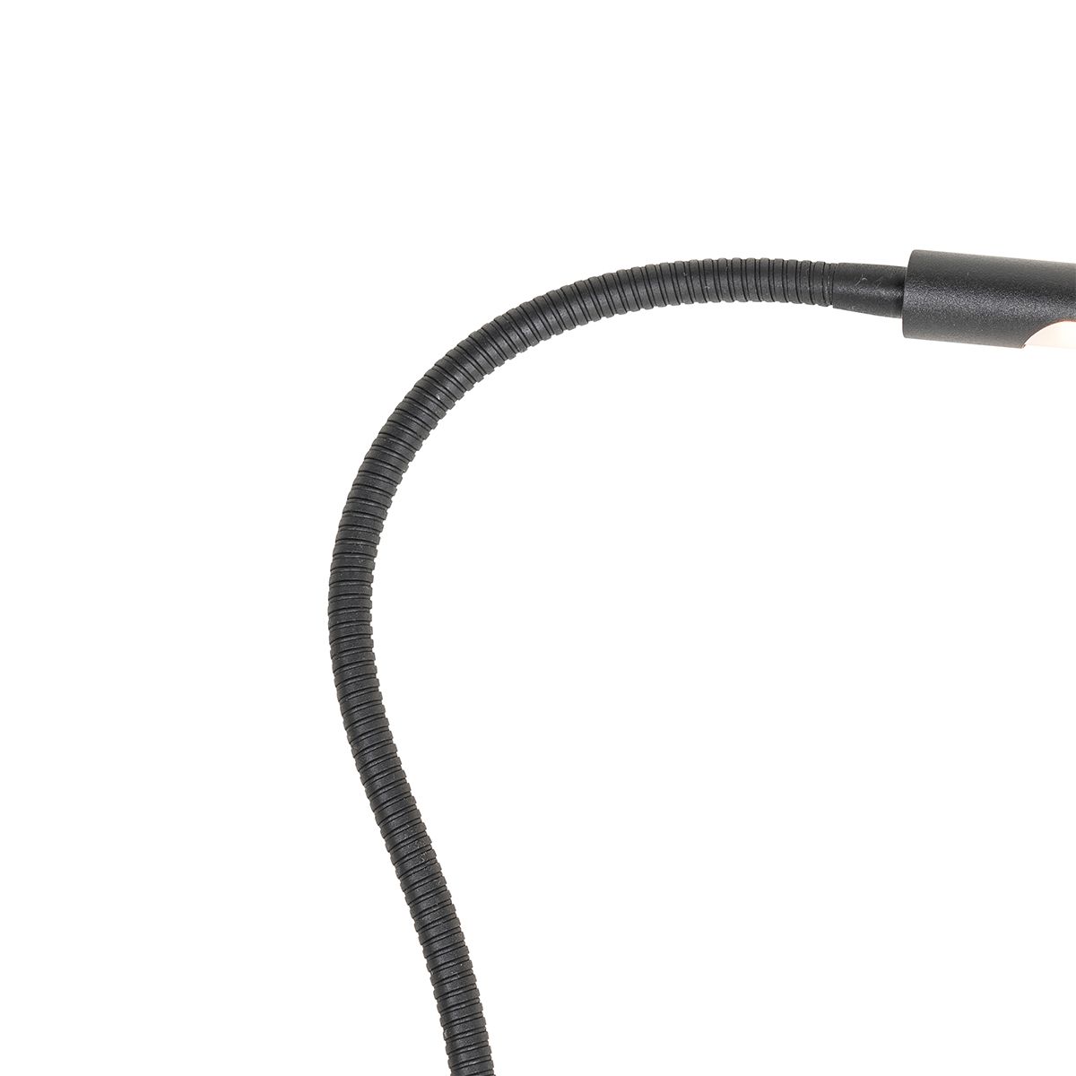 Klem bureaulamp zwart incl. LED met touch dimmer - Lionard