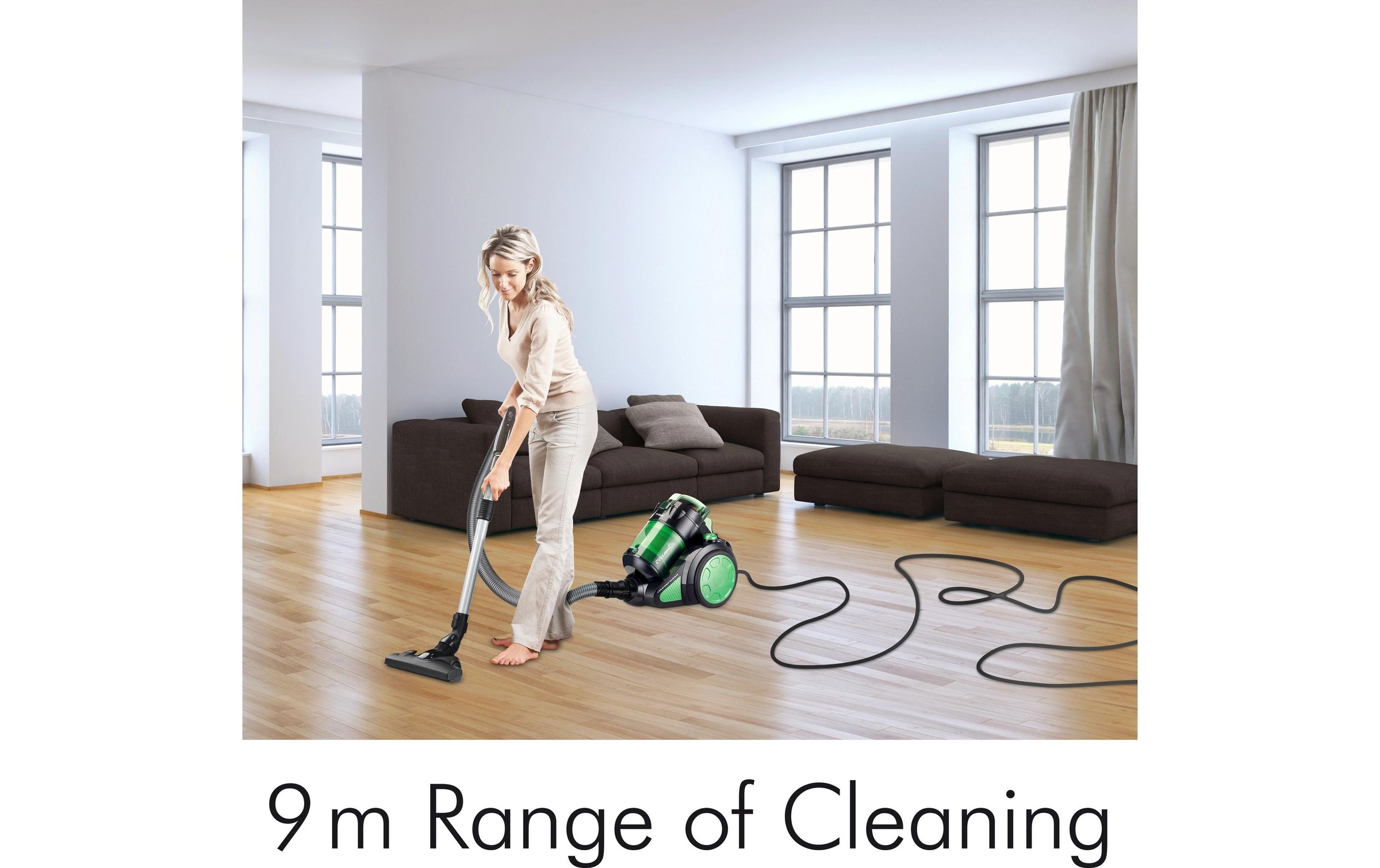 Trisa Bodenstaubsauger »Cyclone Comfort Clean T6324« 700 W beutellos