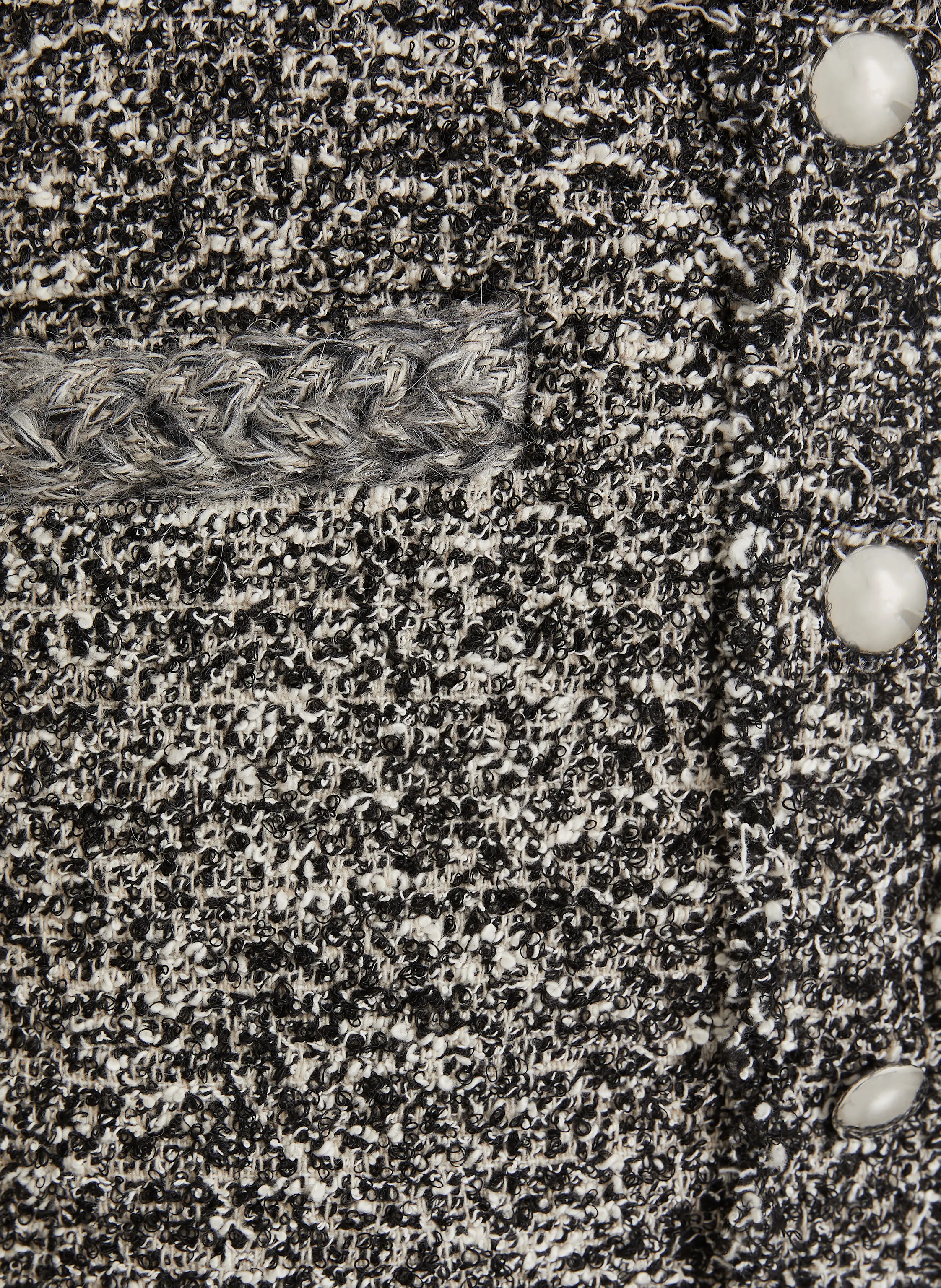 ISABEL MARANT Bouclé-Rock mit Glitzergarn