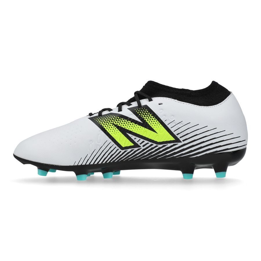 New Balance Tekela V4 Magique FG - Blanc/Violet/Jaune Fluo