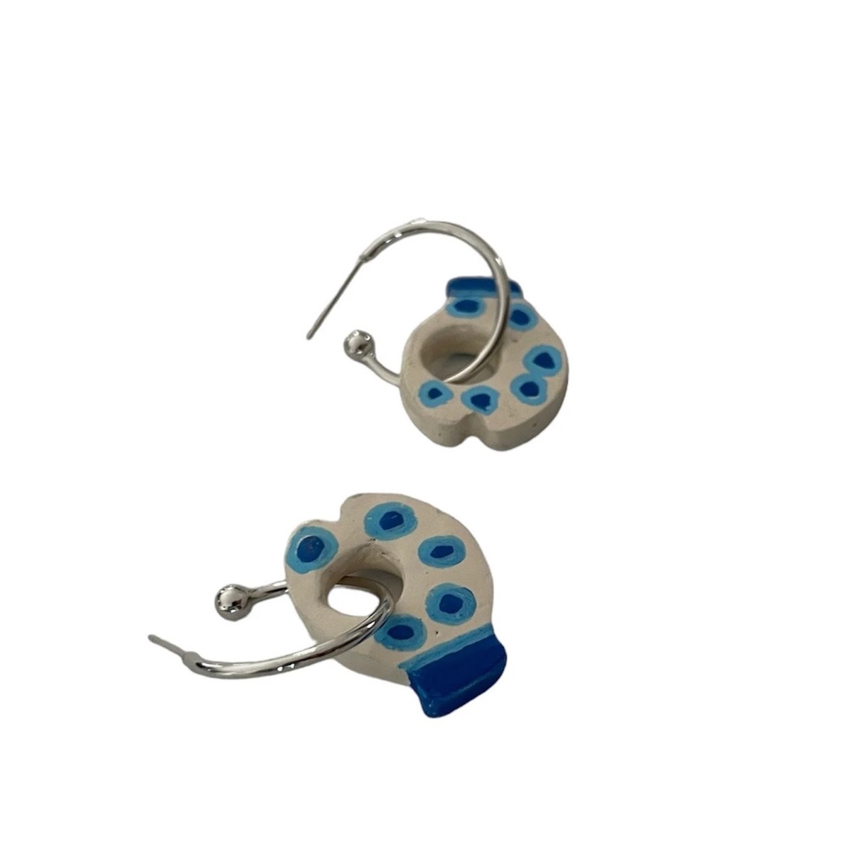 Boucles d'oreilles créoles poisson