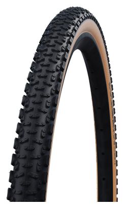 Pneu Gravel Schwalbe G-One Ultrabite 700mm Tubeless Ready Souple RaceGuard Addix E-25 Bronze Sidewall