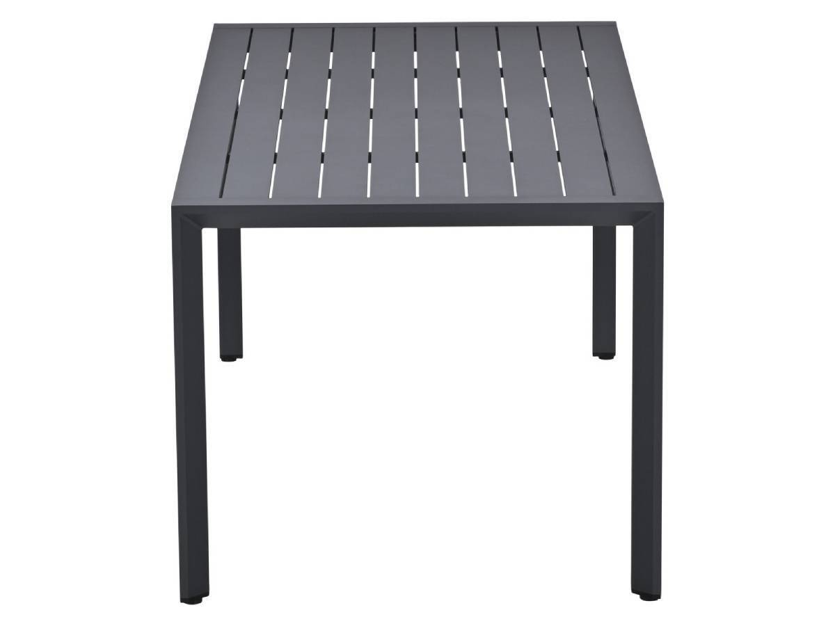 Garden Impressions Felini 160 x 84 cm tuintafel - Antraciet