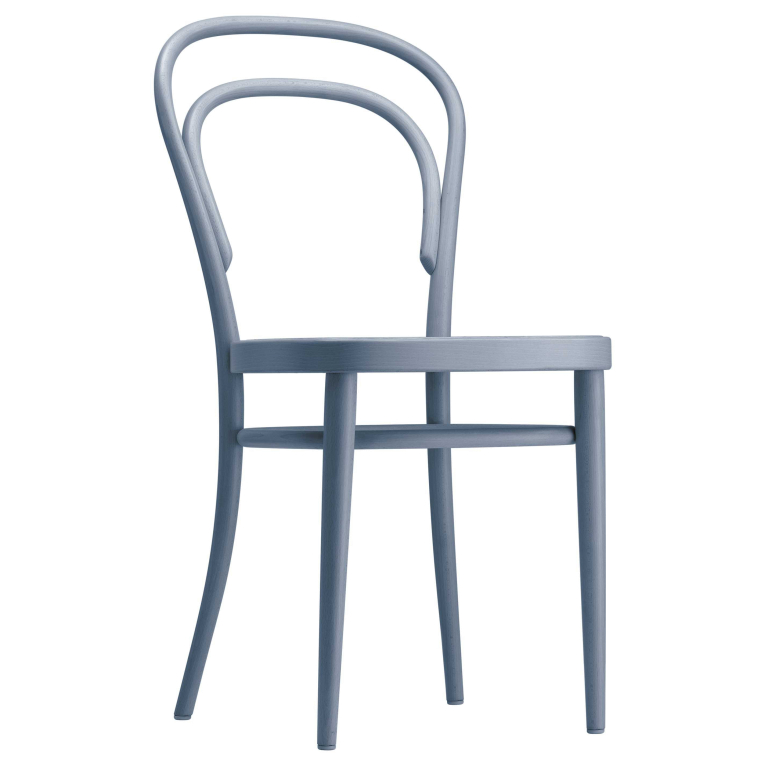 Thonet 214 M eetkamerstoel blauw
