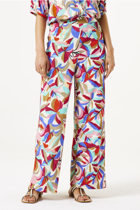 Garcia multi color dames broek