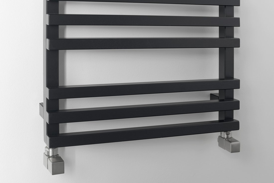 Sapho Fantina handdoekradiator mat zwart 50x122cm 495W