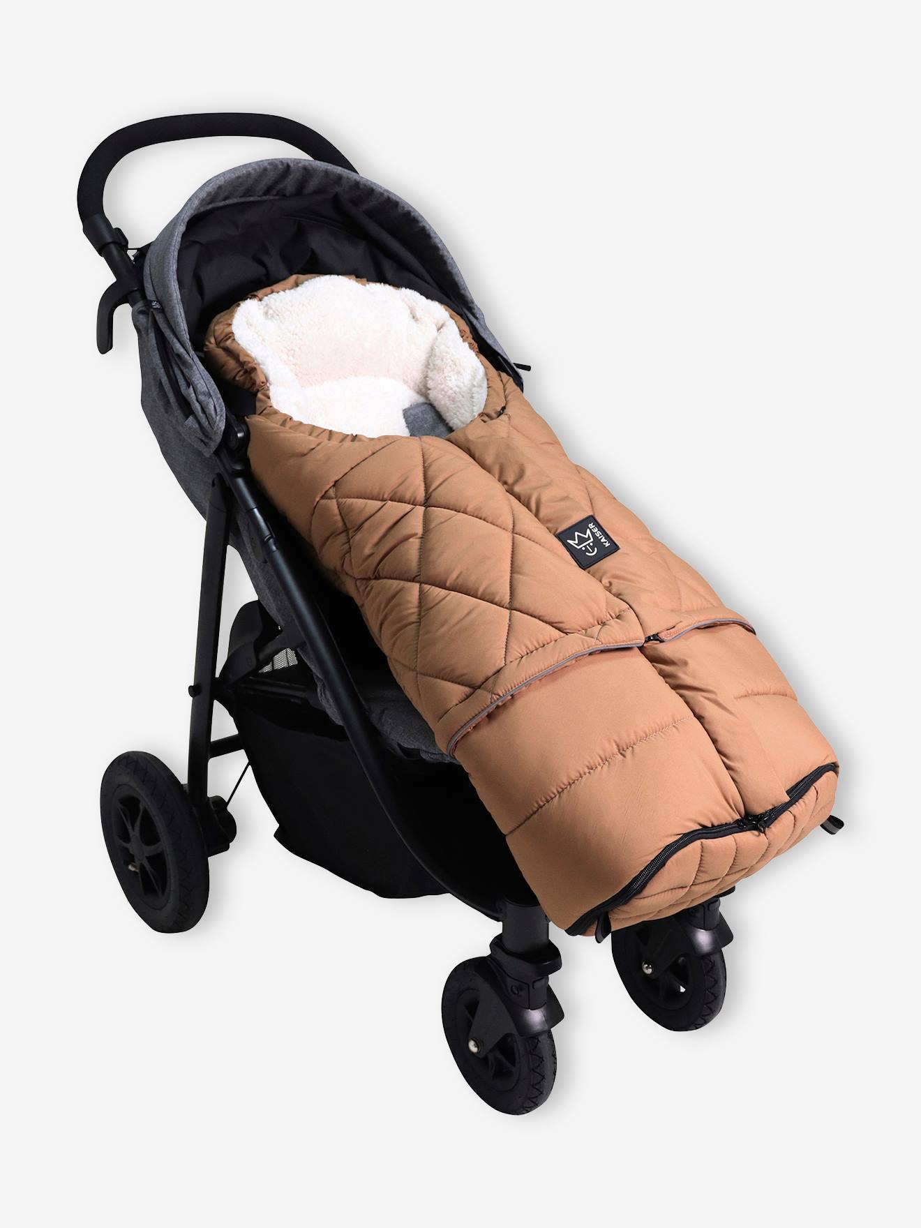 Saco de dormir Chancelière 2 em 1 Moony KAISER marrom