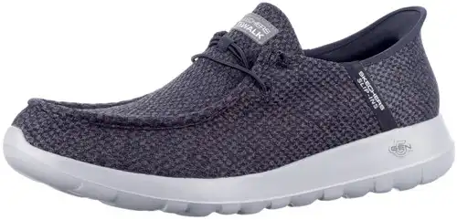 Skechers zwart/grijs 216285/BKGY - maat 48 instapper zwart/grijs - maat 48 Calandschoen