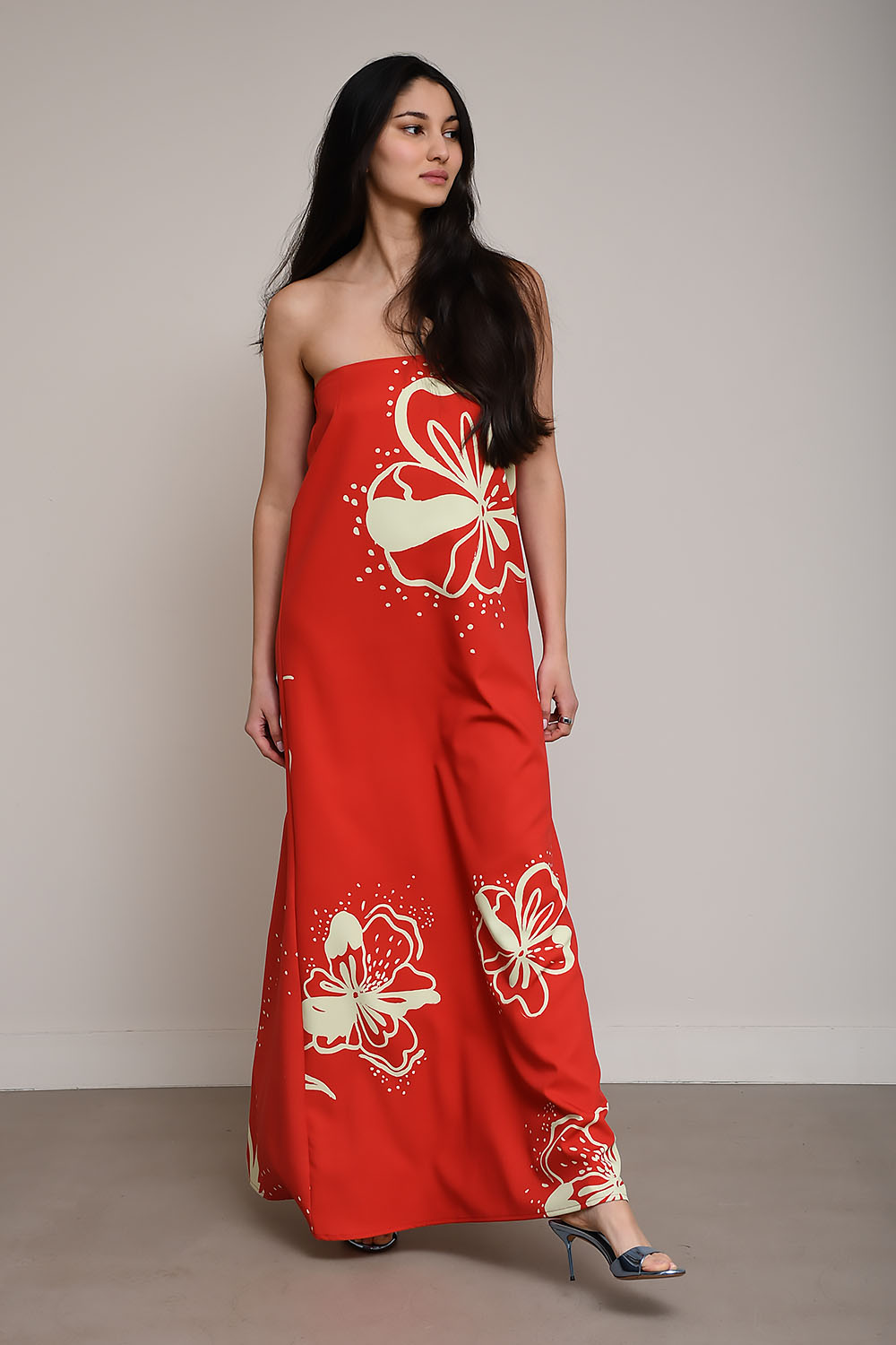 Flora travel bustier dress