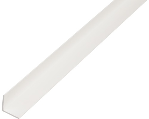 PVC hoekprofiel, wit, 50x50x1,5 mm, 1 m