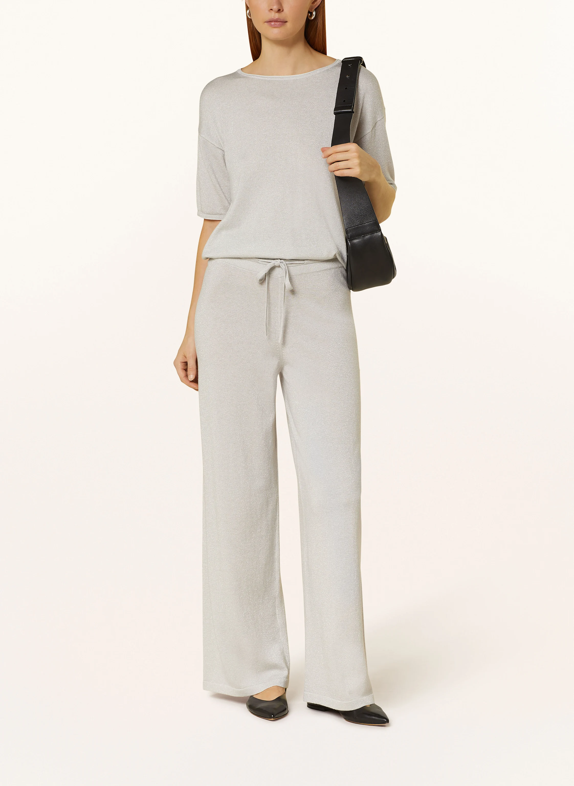 darling harbour Strickhose mit Glitzergarn