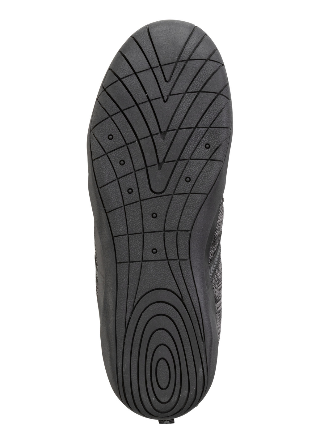 Barfußschuh aus Textilmaterial mit Synthetik-Besätzen