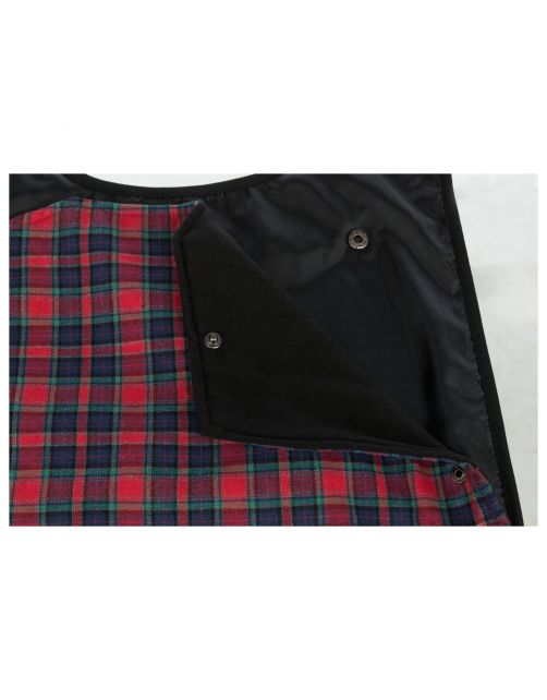 Trixie Jas Hermy Zwart&Rood - Hondenkleding