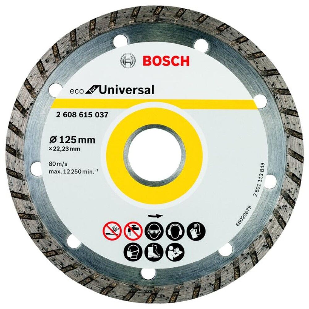 DIAMANTSKIVE BOSCH ECO UNI TURBO 125X22,25MM