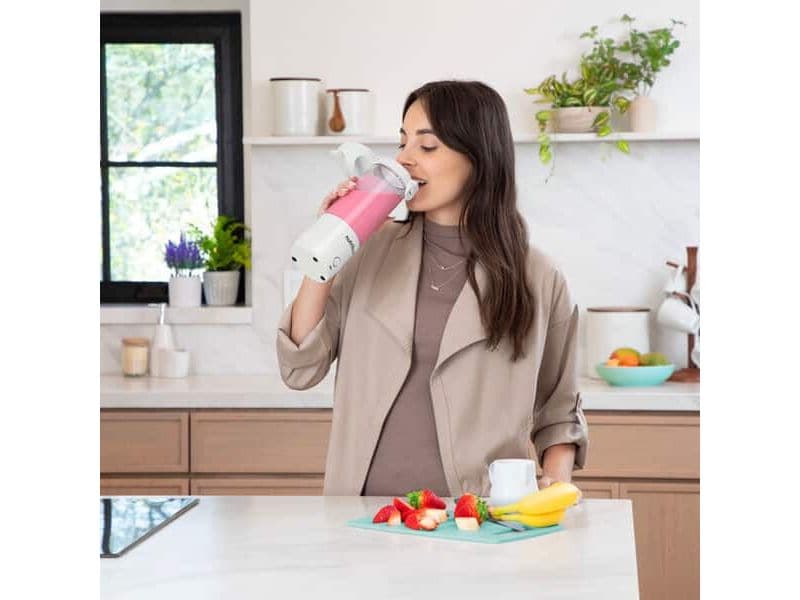 NUTRiBULLET Smoothie Maker Portable Weiss Tragbarer Blender