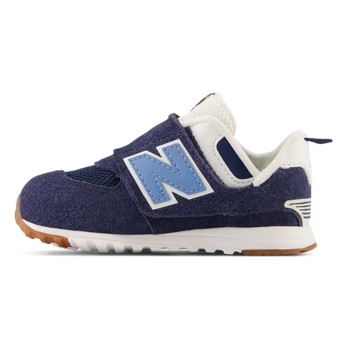 New Balance Baskets Scratchs 574 Baby Suede | Bleu