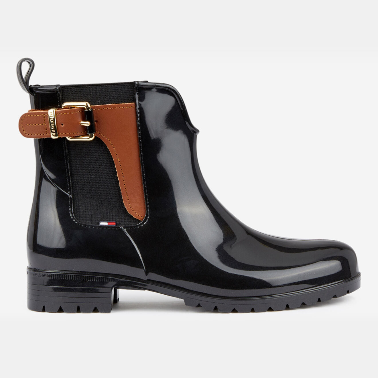 Tommy Hilfiger Bottines de pluie O1285Xley 2Z2 noires
