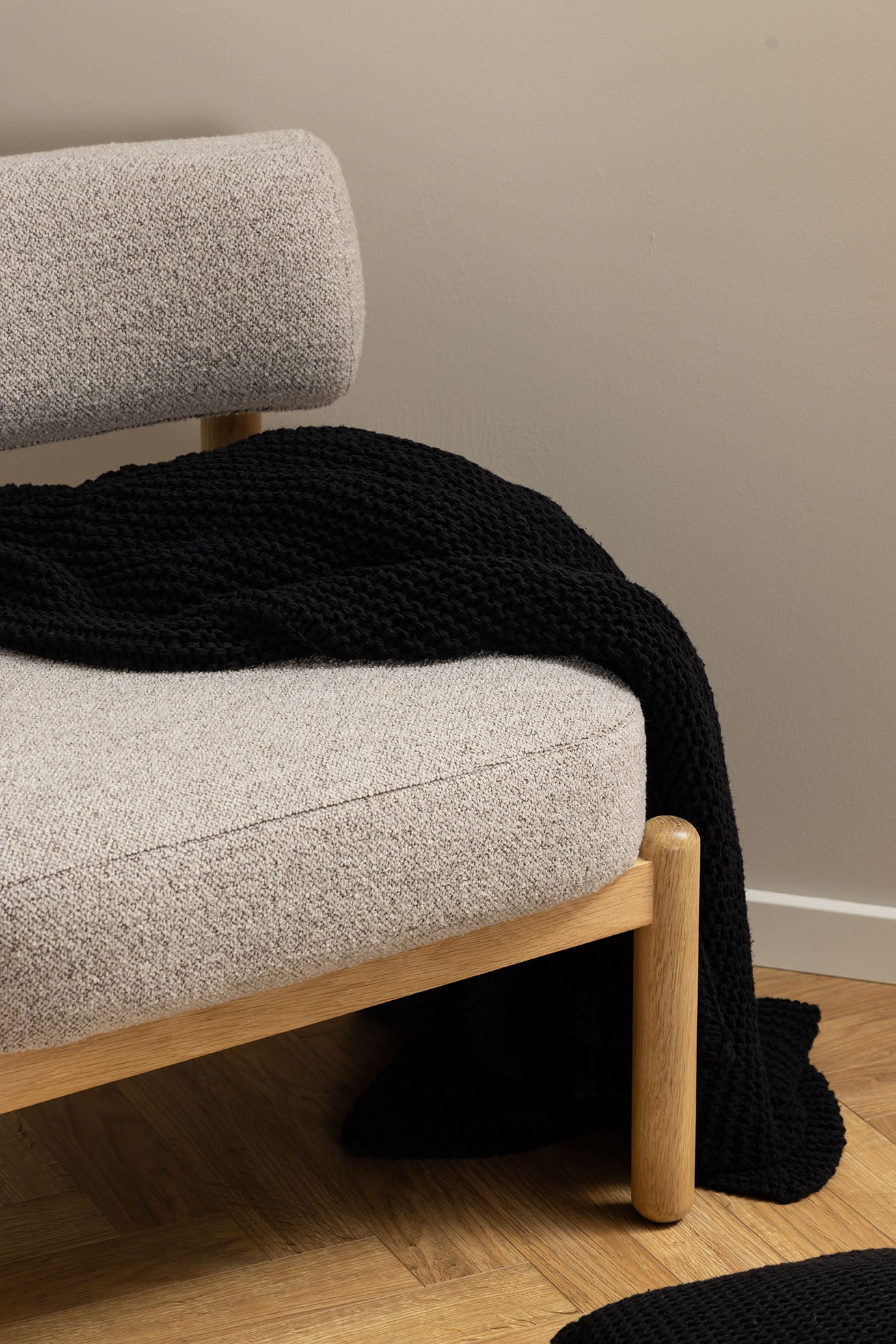 Bifro Fauteuil - Beige Bouclé
