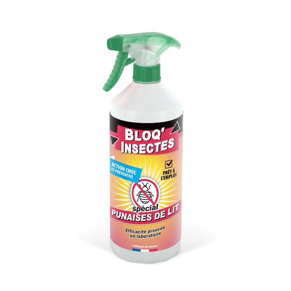 Insecticide spécial punaises de lit 1l - pulvérisateur anti punaises action curative et préventive