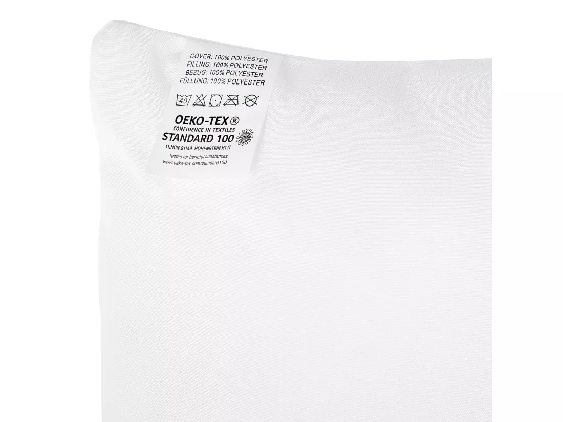 Oreiller ERRIGAL Bas Microfibre 80 x 80 cm Blanc