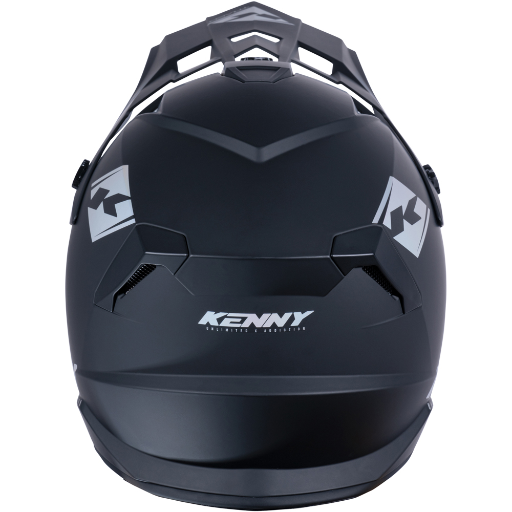 Kenny - Casque Track Solid Noir Mat / Holographic