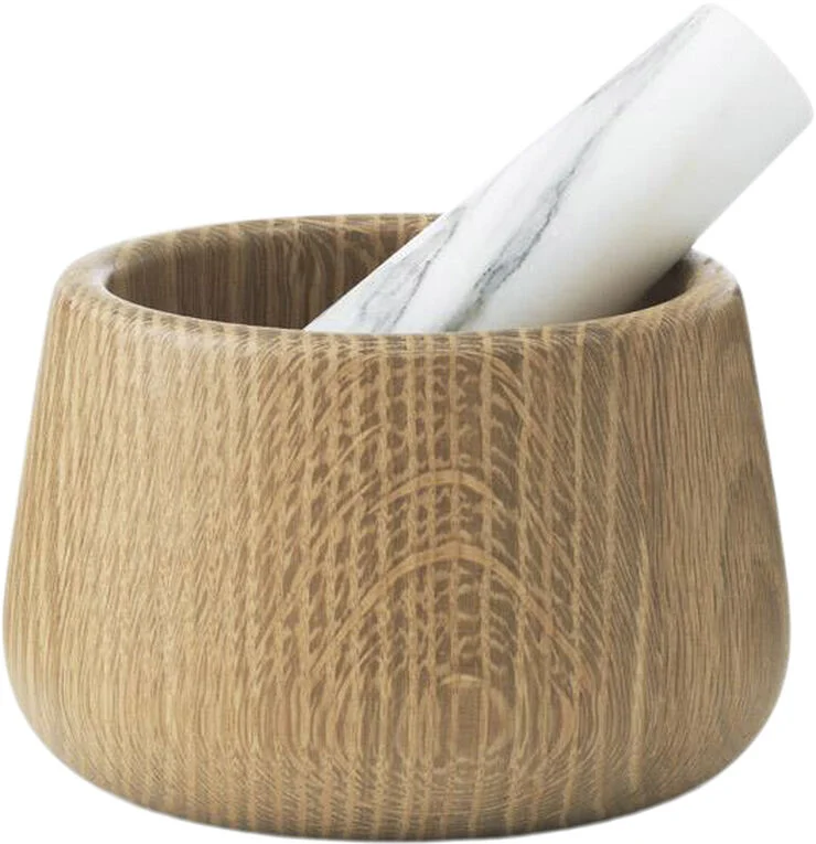 Normann Copenhagen Craft Mortar & Pestle White