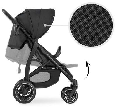 Hauck Rapid 4D Sportsvogn, Svart
