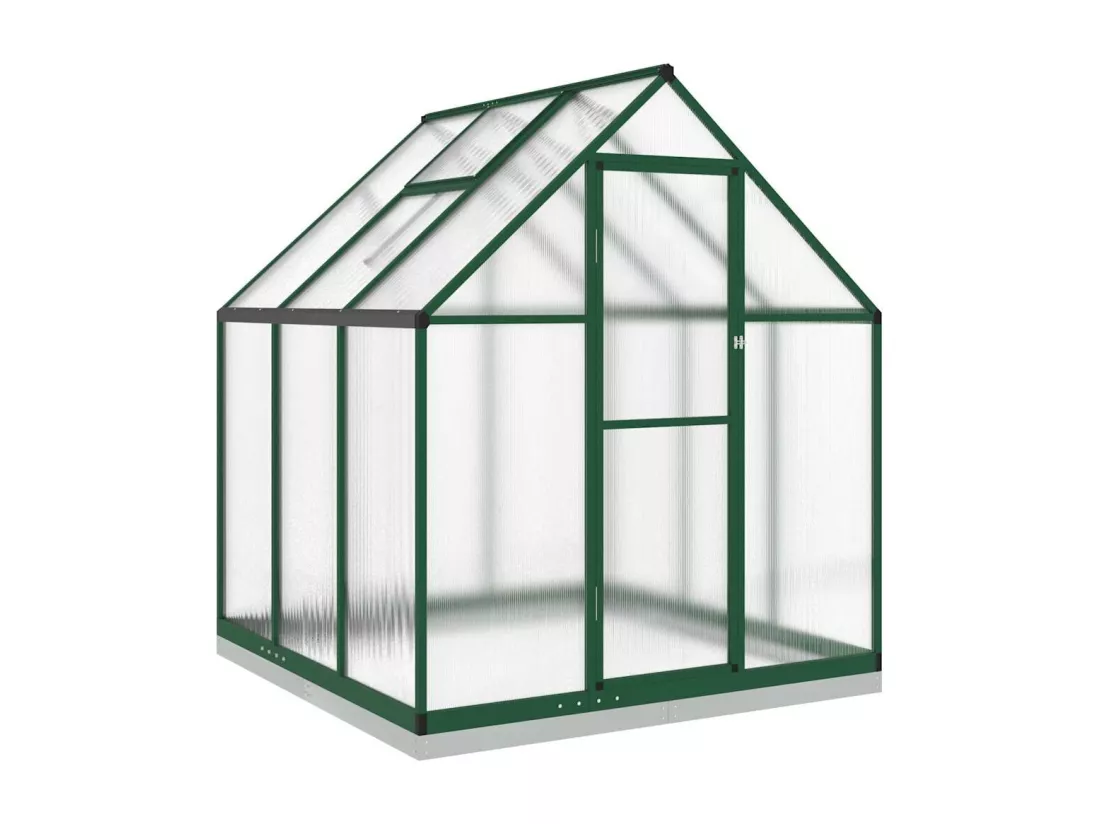 Serre tente abri plante aluminium 169 x 169 x 202 cm 02_0044491