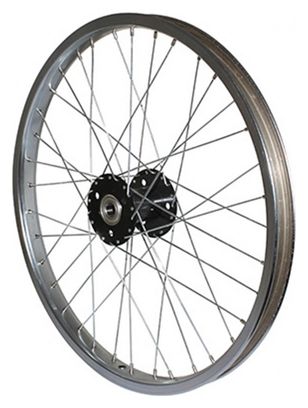 ROUE TRICYCLE 20 POUCES ARRIERE (JANTE ACIER 36 RAYONS MOYEU FUSEE)