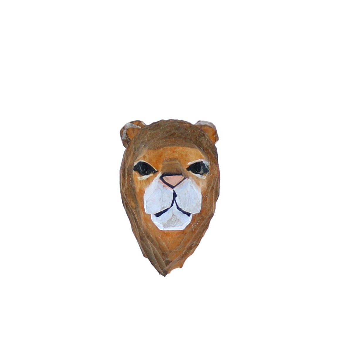 Magnet en bois lion Le petit Souk