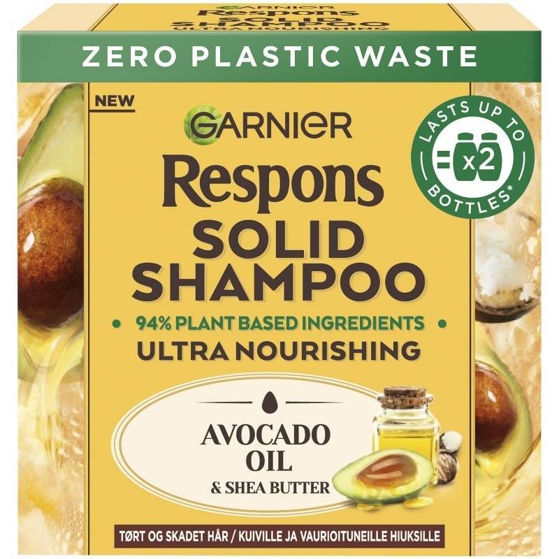Garnier Respons Solid Shampoo Avocado Oil & Shea Butter 60 gr.