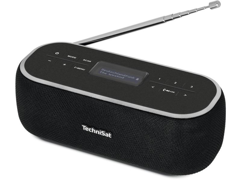 Technisat DigitRadio BT 1 Schwarz Bluetooth-Lautsprecher mit DAB  Digitalradio