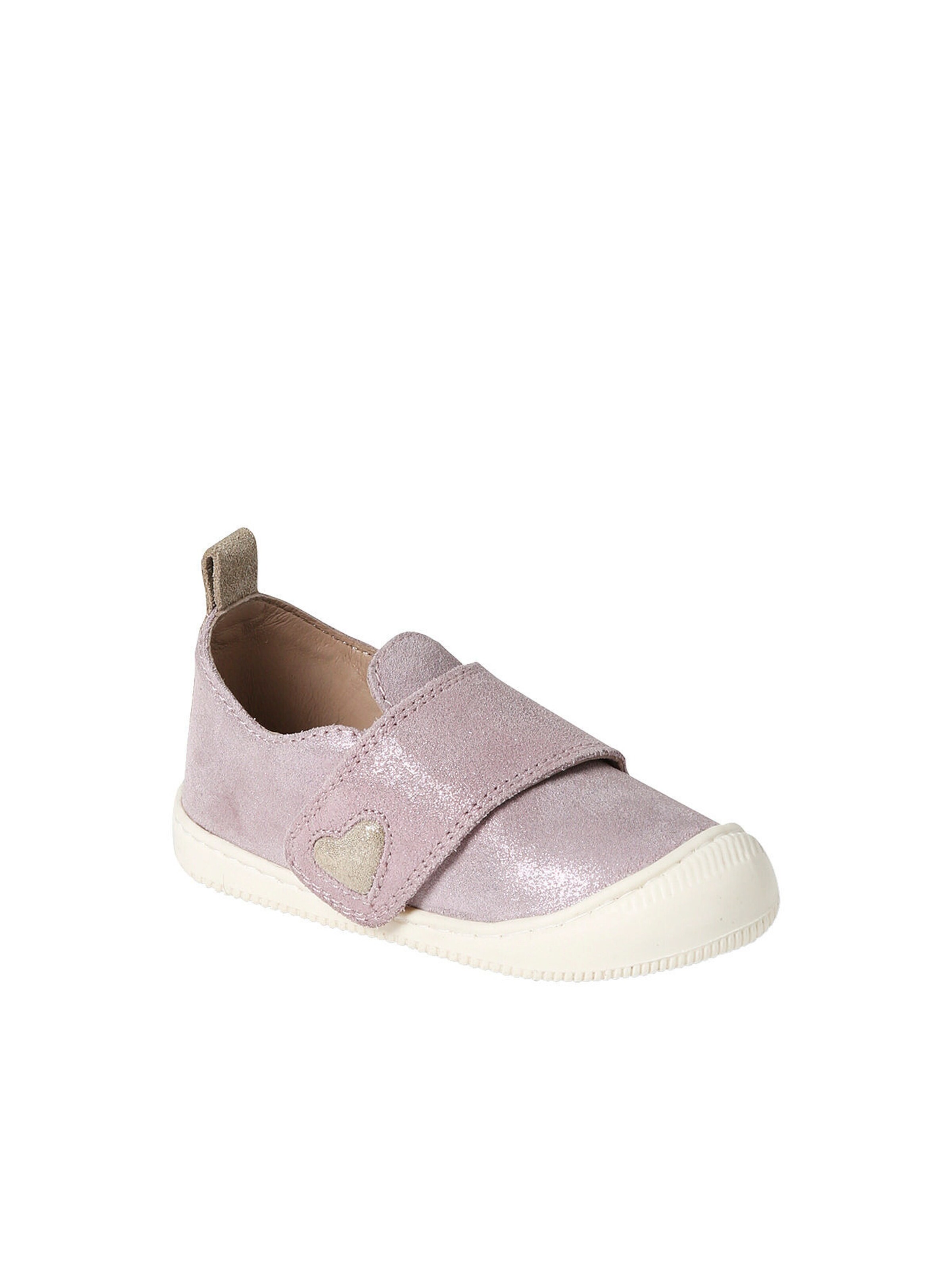 Vertbaudet Baby Hausschuhe mit Klettverschluss rosa