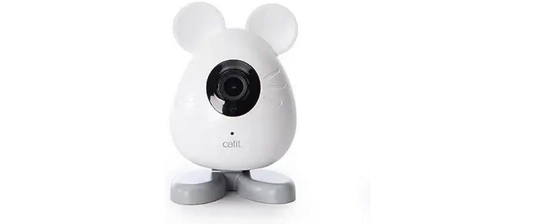 Catit Überwachungskamera »Pixi Smart Mouse Weiss« Innenbereich