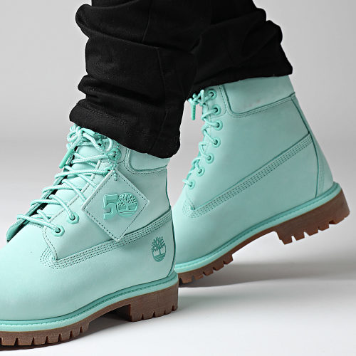 Boots Timberland Premium 6 Inch Waterproof A5VK9 Medium Green Nubuck