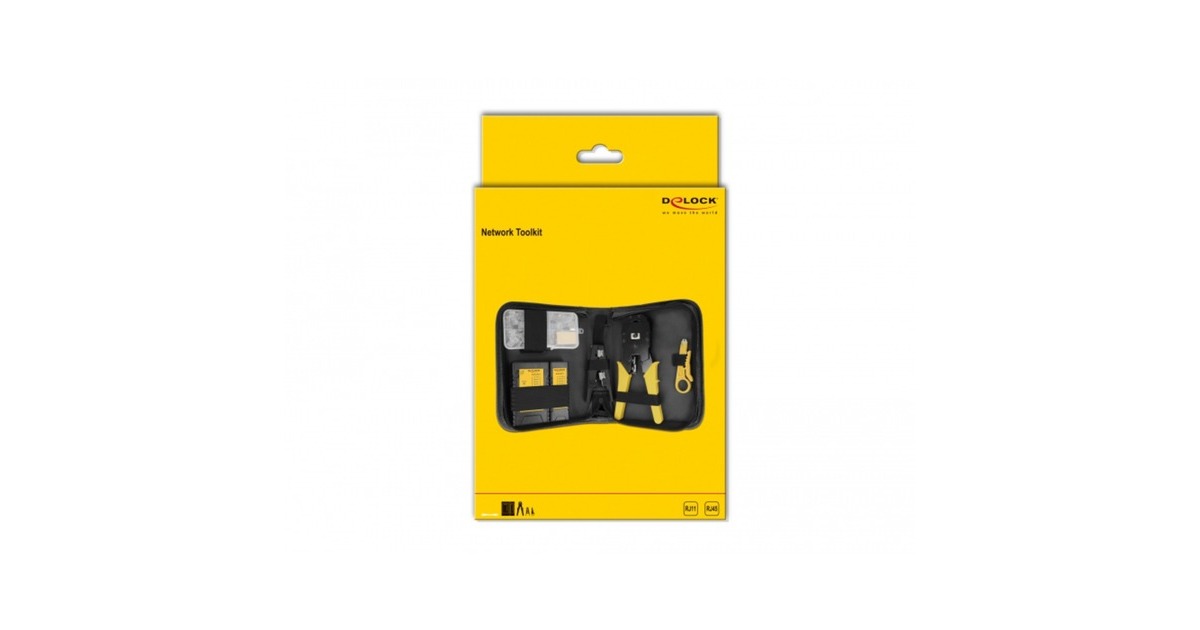 DeLOCKNetwork Toolkit voor RJ45/11 set